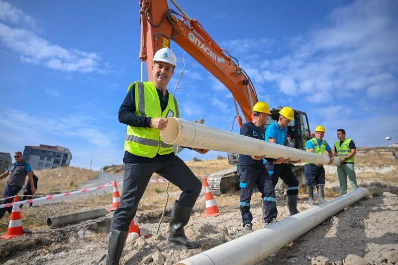 Balıkesir'de Asbestli İçme Suyu Boruları Sağlıklı Hatlarla Değiştiriliyor