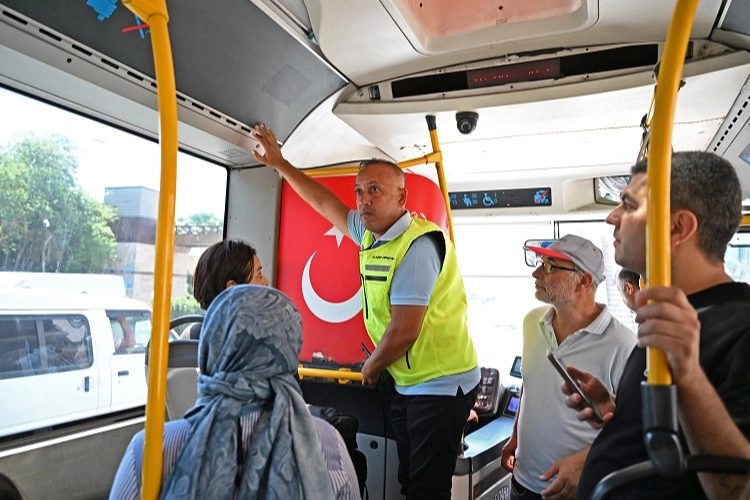 Antalya'da Yaz Sıcağında Toplu Taşıma Araçlarında Klima Denetimleri Sıkılaştırıldı