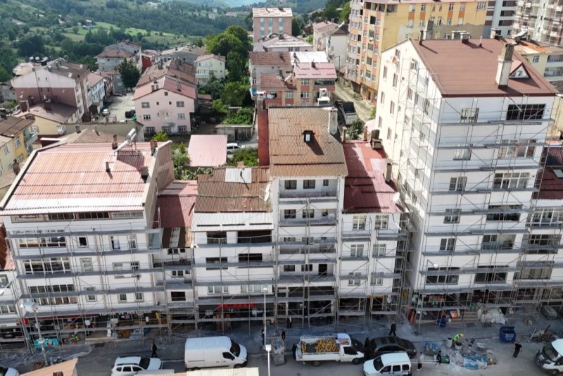 Ordu'da Akkuş'un Çehresi 124 Binanın Dış Cephe Yenilemesiyle Değişecek