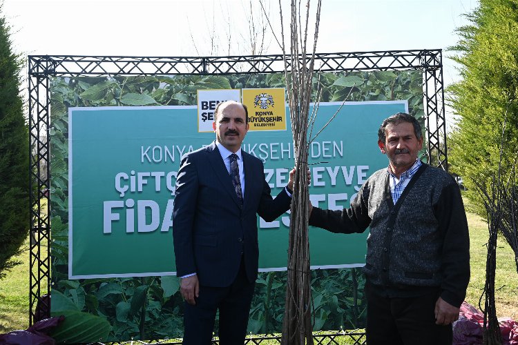 Konya’ya 17 milyon fidan ve fide desteği