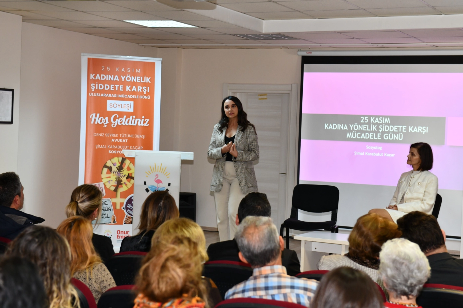 İzmir Çiğli’den şiddete ‘dur’ dediler