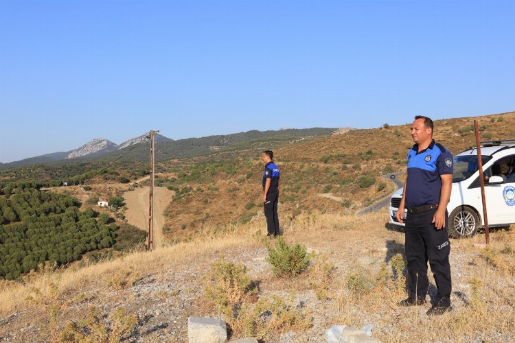 İzmir Güzelbahçe’de orman nöbeti