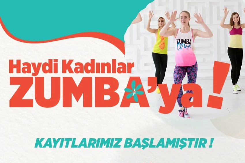 Kadınlar için zumba dersleri başlıyor