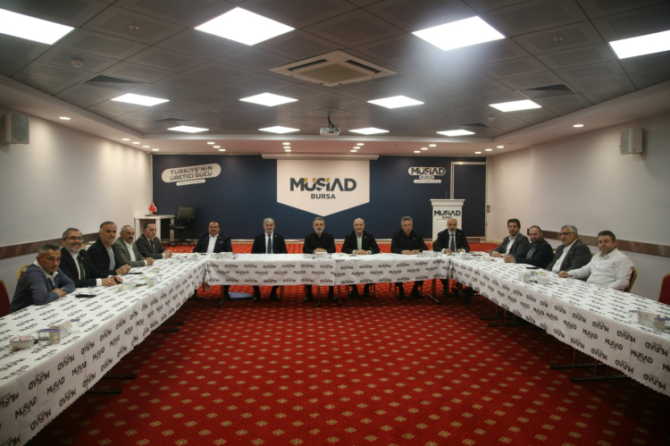 Saadet Partisi Bursa’dan MÜSİAD’a ziyaret