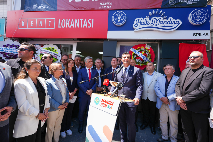 Manisa’da Kent Lokantası ve Halk Mandıra Akhisar’da hizmete açıldı