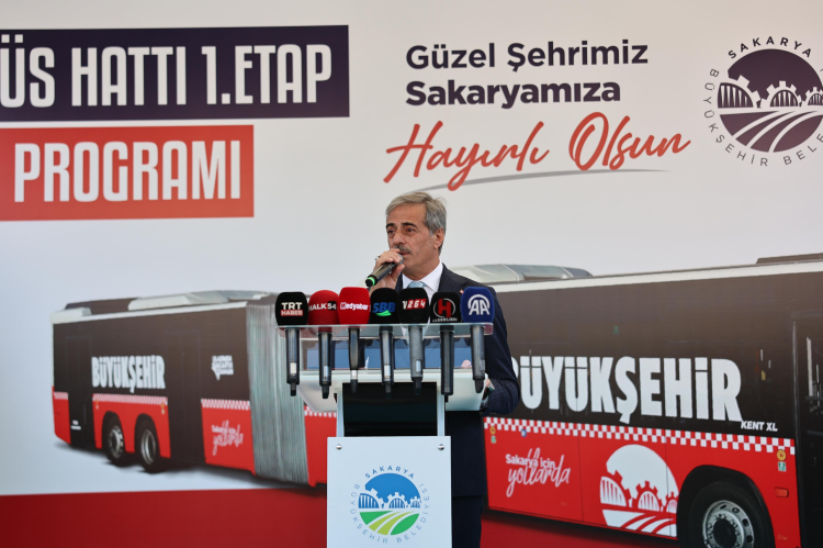 Sakarya’da metrobüs devrimi