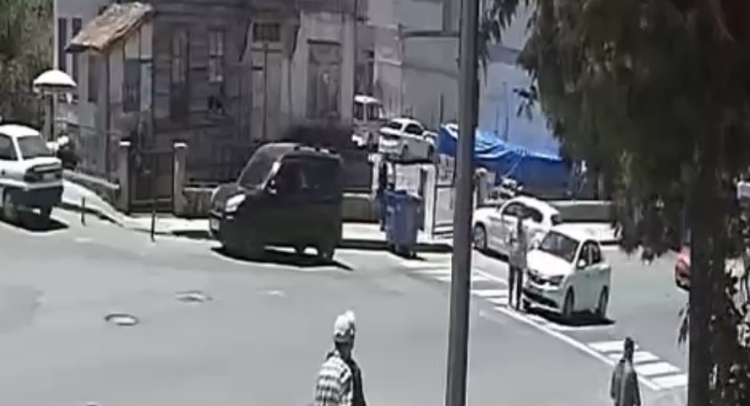 Düzce’de yaya geçidinde kaza