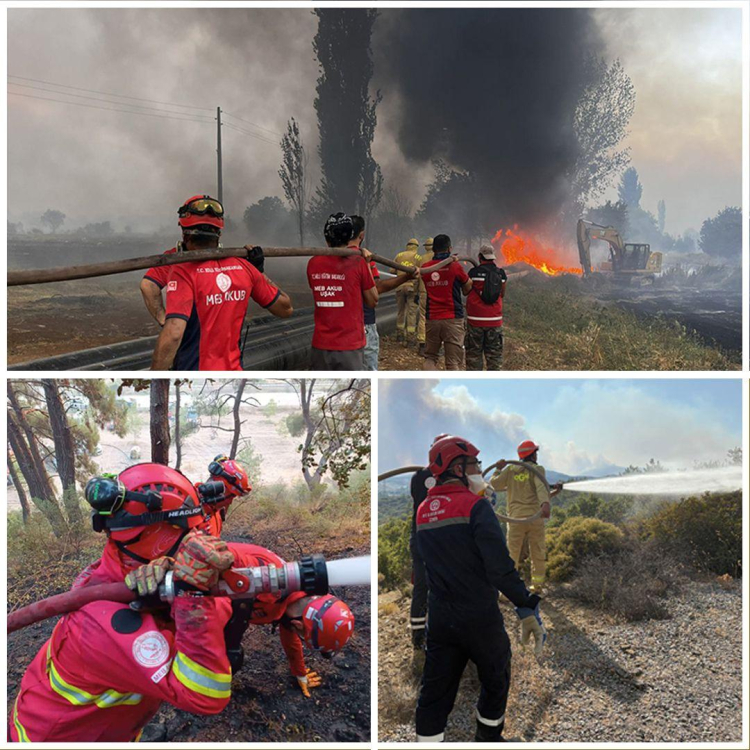 ‘MEB AKUB’ yeşil vatan için sahadaydı