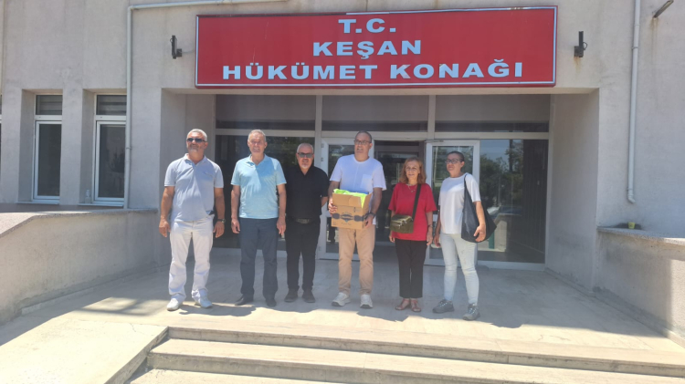 Edirne Keşan’da taş ocağına karşı 558 imzalı itiraz