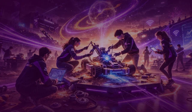 Bursa'dan genç mucitler, Turknet'in desteğiyle robotik yarışmalarında mücadele ediyor.