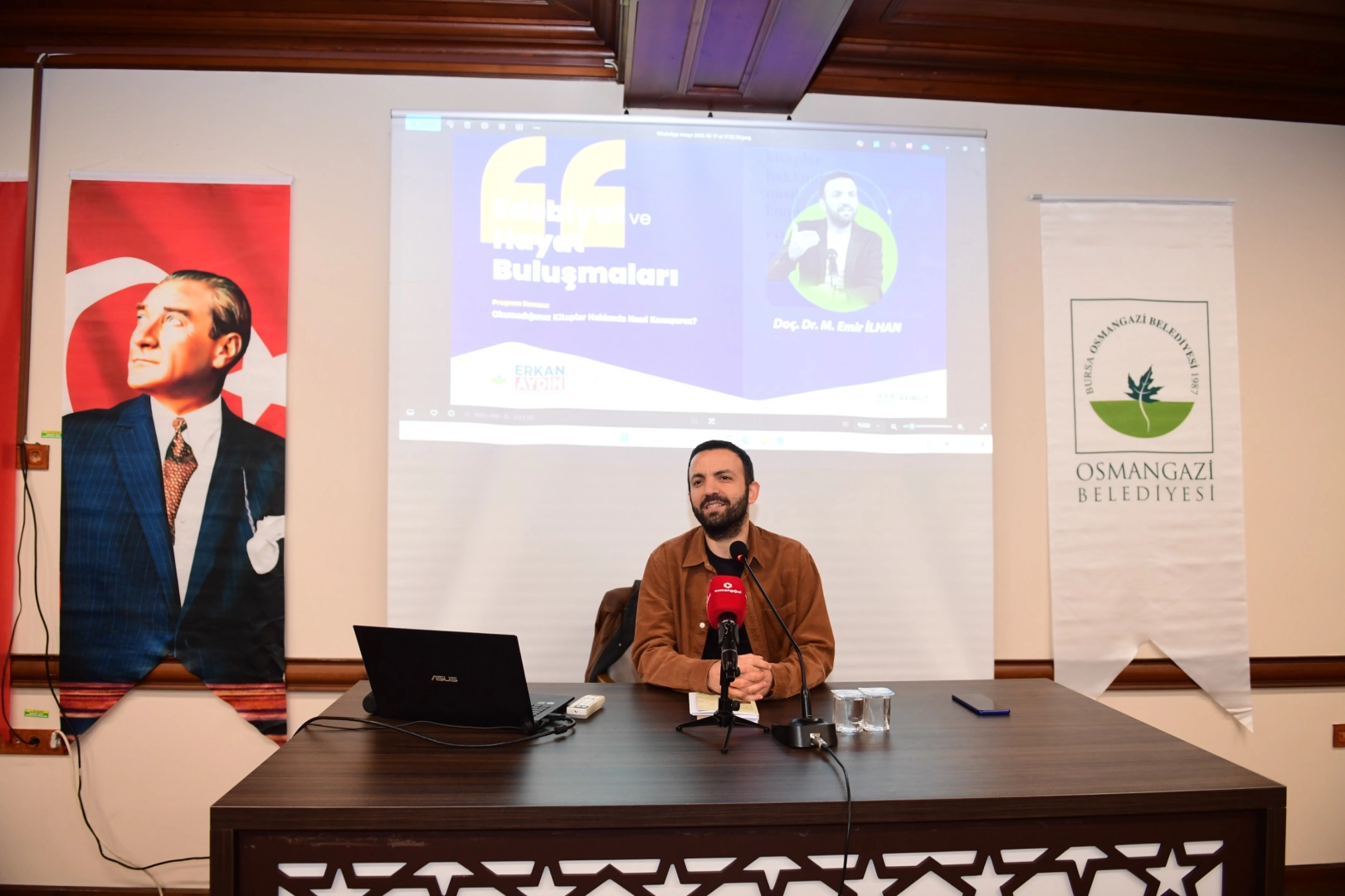 Osmangazi’de Edebiyat Söyleşisi: Okumadığımız Kitaplar Üzerine Düşünsel Bir Yolculuk