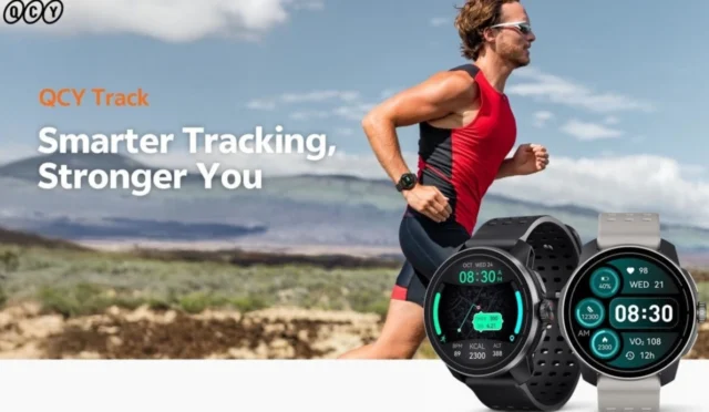 QCY Track S10 akıllı saat sporcular için tasarlanmış yeni nesil giyilebilir teknoloji
