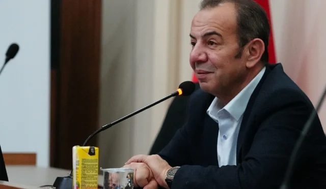 CHP'li Bolu Belediye Başkanı Tanju Özcan'ın gözaltına alınmasını simgeleyen görsel.