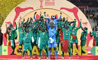 AFCON 2025 finalinde Fas takımının şampiyonluk sevinci