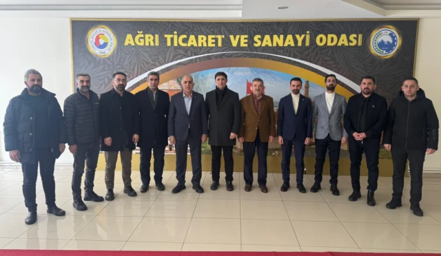 Ağrı'da mali müşavirler ve ATSO yönetimi bir araya geldi