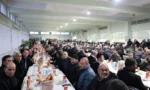 Ağrı'da şeker pancarı üreticileri, fabrika yönetimi ve protokol üyelerinin katıldığı iftar programı