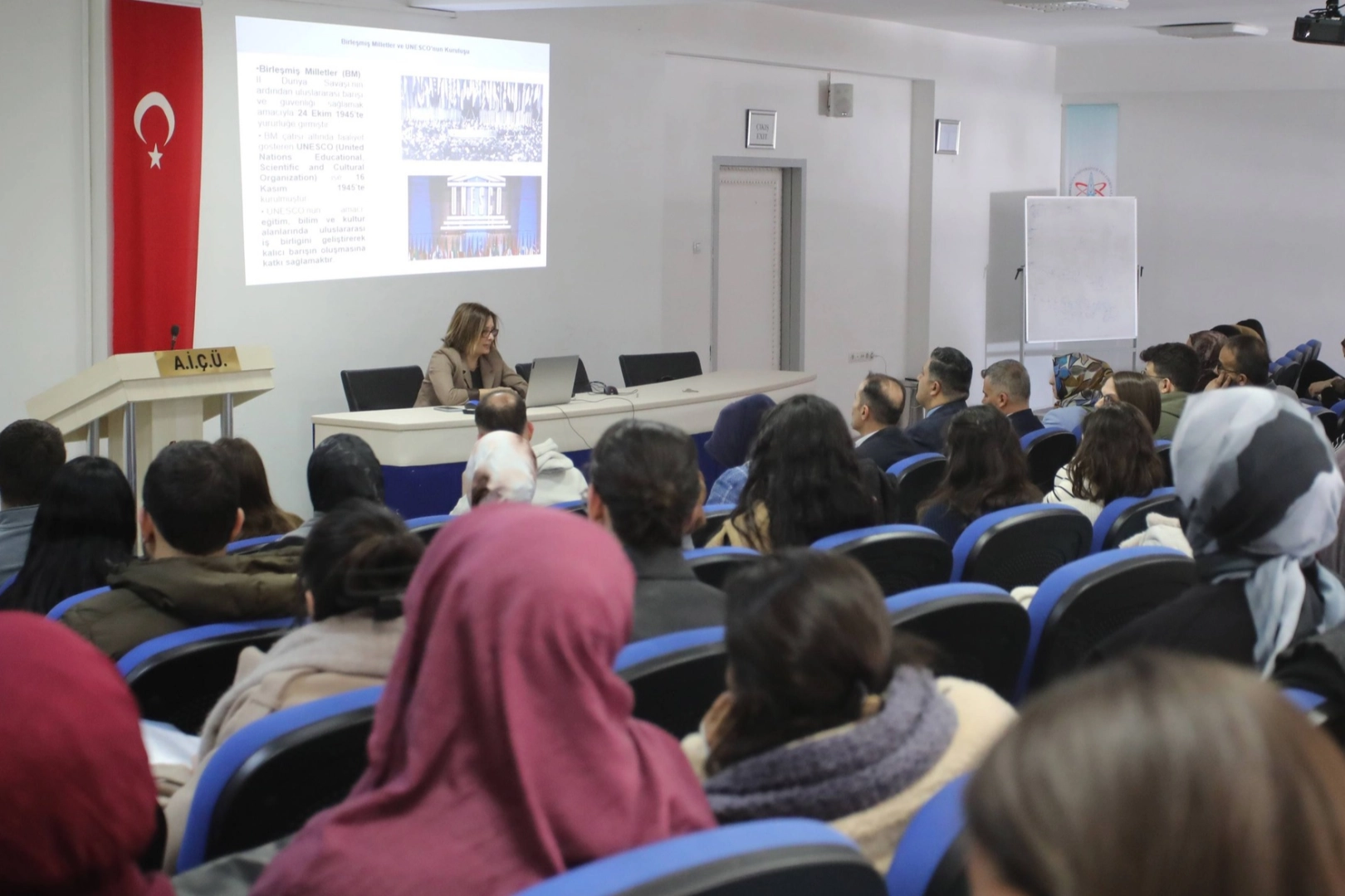 Ağrı İbrahim Çeçen Üniversitesi’nde Kültürel Mirasın UNESCO Vurgusuyla Korunması Paneli