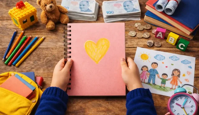 Aile ve Sosyal Hizmetler Bakanlığı logosu ve çocukları temsil eden sembolik görseller eşliğinde mart ayı destek ödemeleri duyurusu.