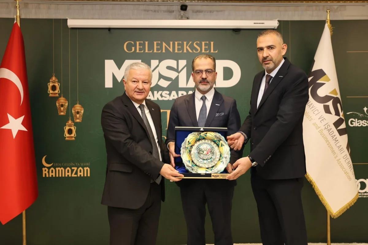 Aksaray MÜSİAD’dan Vefa Dolu İftar: İş Dünyası ve Asırlık Çınarlar Aynı Sofrada Buluştu