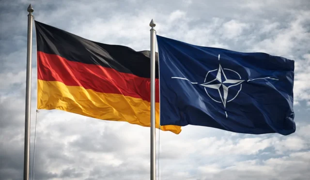 Almanya Dışişleri Bakanlığı yetkilisi, İran gerilimi ve NATO'nun rolü hakkında açıklama yapıyor.