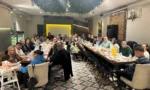 Artvin'deki taksici esnafı ve ailelerinin katıldığı iftar programından bir görüntü