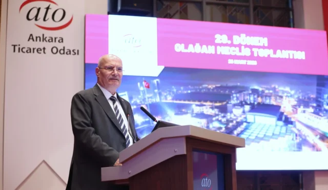 ATO Başkanı Gürsel Baran, küresel gelişmeler ve Türkiye ekonomisinin durumu hakkında değerlendirmelerde bulunuyor.