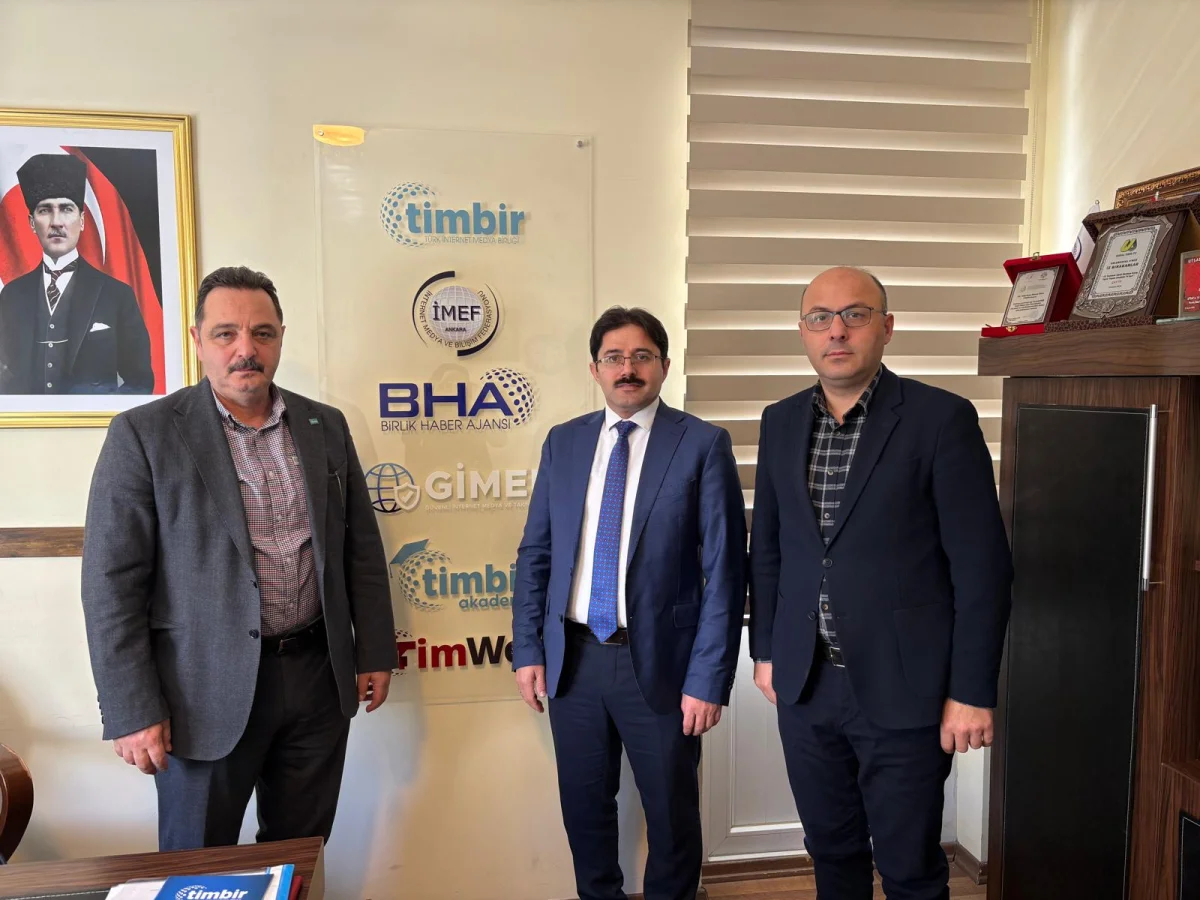 AYBÜ Esenboğa Kampüs Koordinatörü Osman Şahbudak’tan TİMBİR ve BHA’ya Ziyaret: Medya ve Üniversite İş Birliği Masaya Yatırıldı