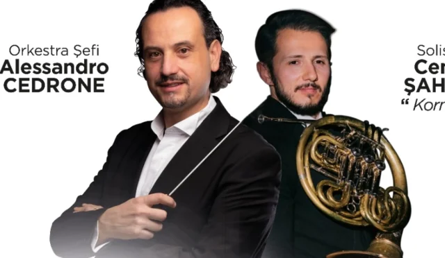 Bursa Bölge Devlet Senfoni Orkestrası Mart ayı konseri afişi