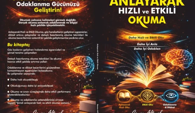 Gamze Altınok'un hızlı okuma ve odaklanma tekniklerini anlatan yeni kitabı