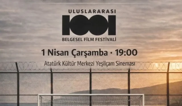 Ceza Sahası belgeseli İstanbul prömiyeri afişi