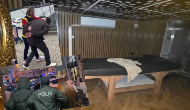 İskenderun'da fuhuş operasyonu kapsamında baskın yapılan spa merkezi