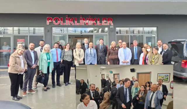 Avrupa Birliği heyeti, Hatay'da devam eden projeleri yerinde inceliyor.