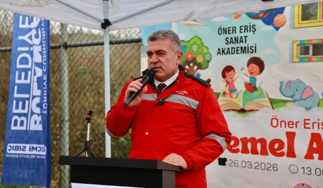 Bulancak'ta merhum Belediye Başkanı Öner Eriş anısına sanat akademisi temel atma töreni