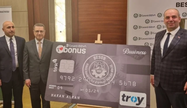 Mudanya esnafına oda aidatı desteği sağlayan Garanti BBVA protokolü