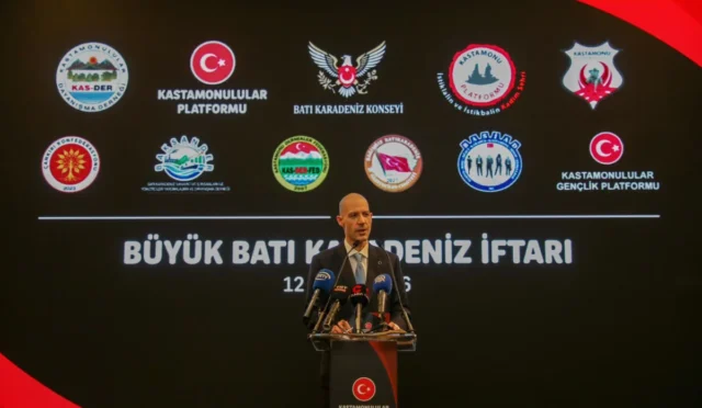 Batı Karadenizliler İstanbul'da düzenlenen iftar programında bir araya geldi