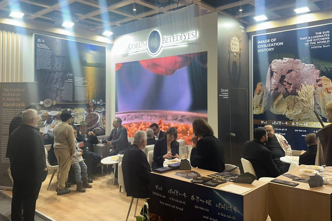 Çorum Belediyesi, ITB Berlin Fuarı’nda Şehrin Kültürel ve Gastronomik Zenginliklerini Tanıtıyor