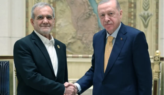 Cumhurbaşkanı Erdoğan ve İran Cumhurbaşkanı Pezeşkiyan telefon görüşmesi yaptı