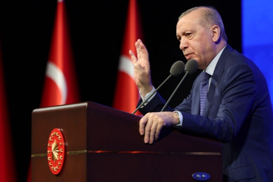 Cumhurbaşkanı Erdoğan öğretmenlere yönelik şiddete karşı açıklama yapıyor
