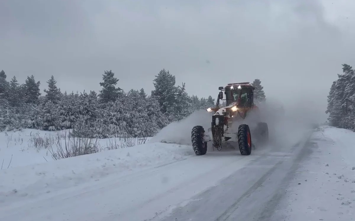 Doğu Anadolu Beyaza Büründü: Karla Mücadele Devam Ediyor, Yollar Açılıyor