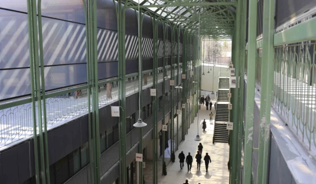 Ankara'da yenilenen Esat Hâl'in modern mimarisini gösteren görsel