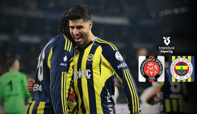 Fenerbahçe futbol takımı, Fatih Karagümrük deplasmanında galibiyet arıyor.