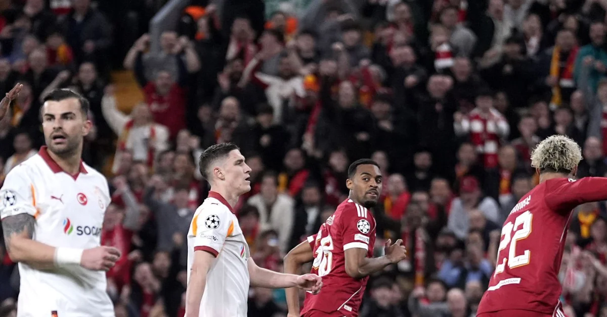 Galatasaray, Anfield’da Farklı Mağlup Oldu: Şampiyonlar Ligi’ne Veda