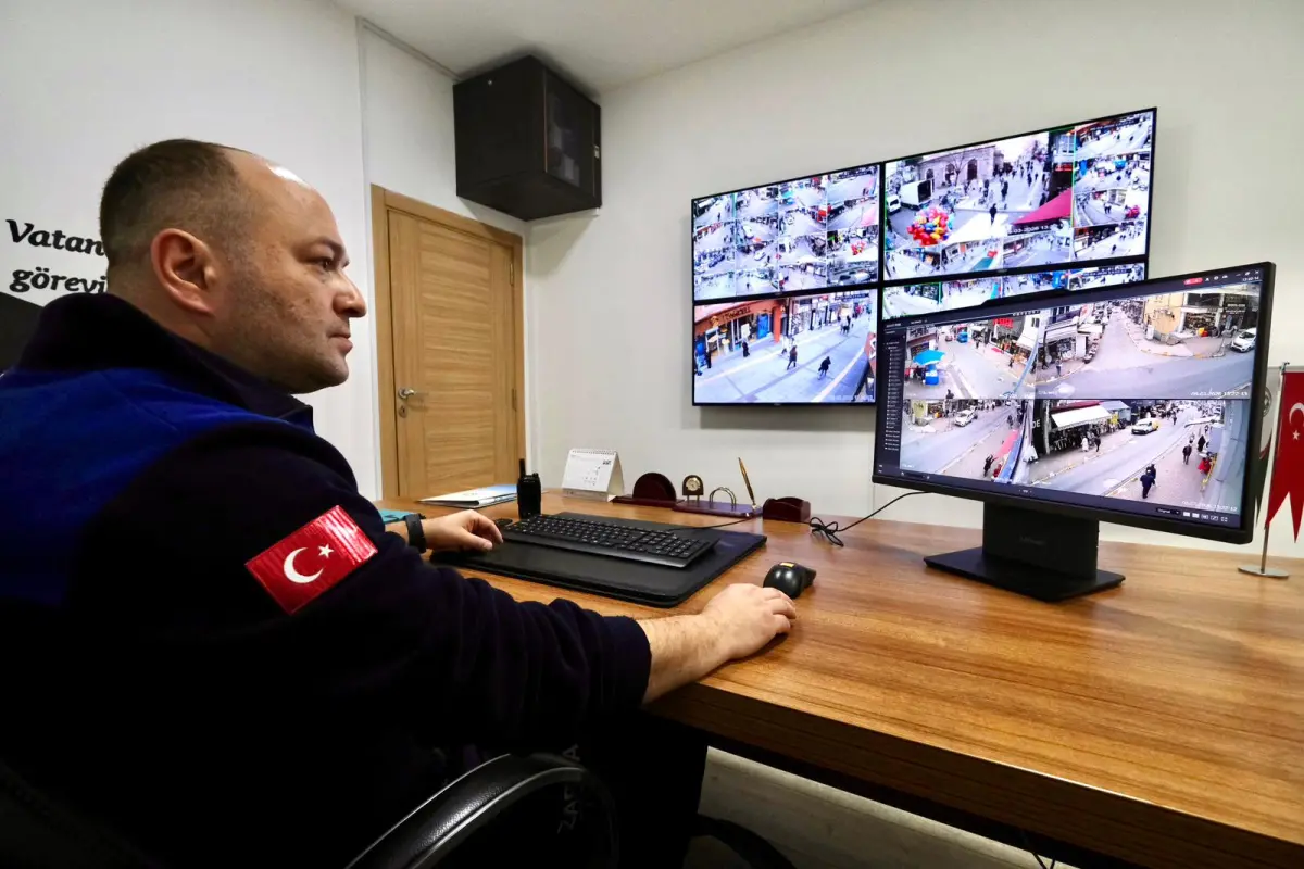 Giresun’da Güvenlik Kameraları Devrede: Kent Merkezi Dijital Gözlem Altında