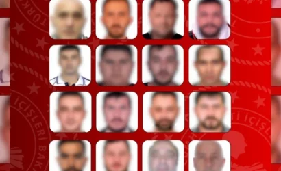 Gürcistan polisi ve Türk emniyetinin ortak operasyonuyla yakalanan 16 firari şahıs