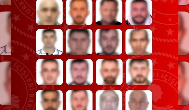 Gürcistan polisi ve Türk emniyetinin ortak operasyonuyla yakalanan 16 firari şahıs