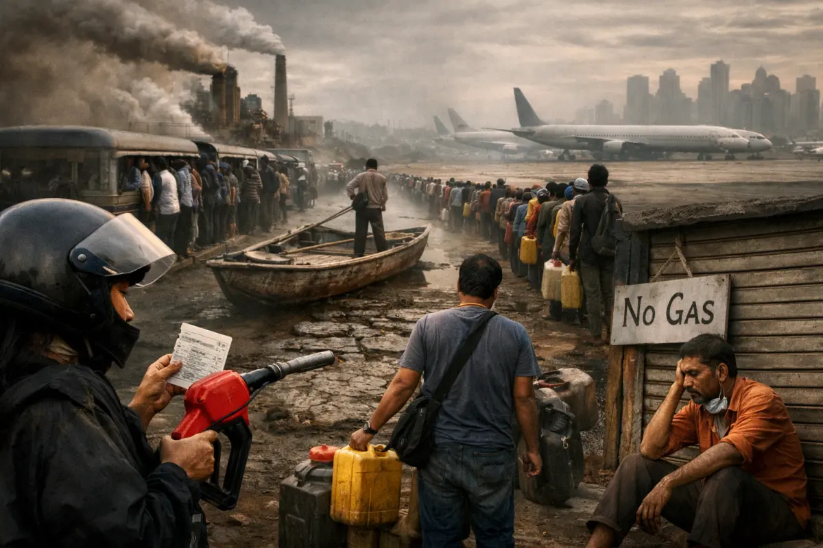 Hürmüz Krizi Asya’yı Sarstı: Yakıt Kıtlığı, Kapanan İş Yerleri ve Uzaktan Çalışma Zorunluluğu