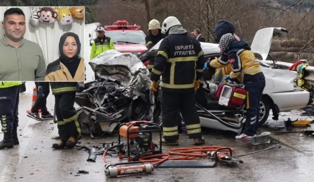 Isparta'da trafik kazasında hayatını kaybeden iki genç Burdur'da defnedildi