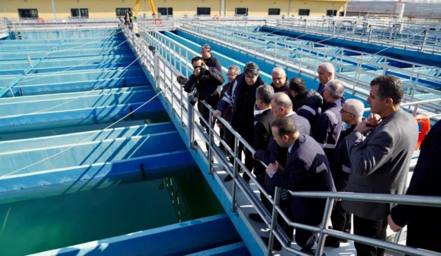 Arnavutköy'e yapılan yeni içme suyu arıtma tesisi