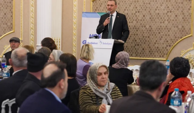Beylikdüzü'nde şehit aileleri ve gaziler için düzenlenen vefa iftarı programı