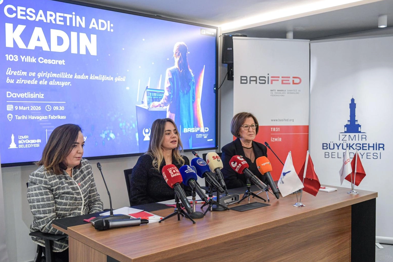 İzmir’de Kadın Gücünü Yükselten Zirve: ‘Cesaretin Adı: Kadın’ 9 Mart’ta Başlıyor